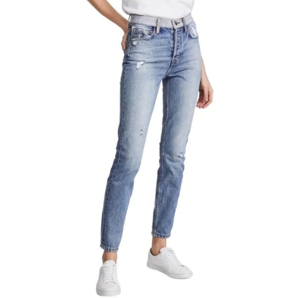 Current/Elliott The Ultra High Waist Skinny Jeans 25